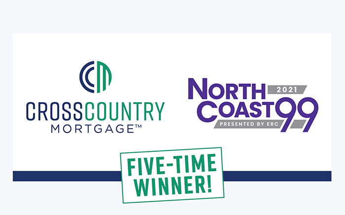 CrossCountry Mortgage Honored as a NorthCoast 99 Award Winner for Fifth Straight Year CCM and NorthCoast99 logos