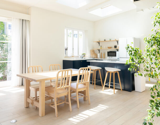 The kitchen of a new homeowner