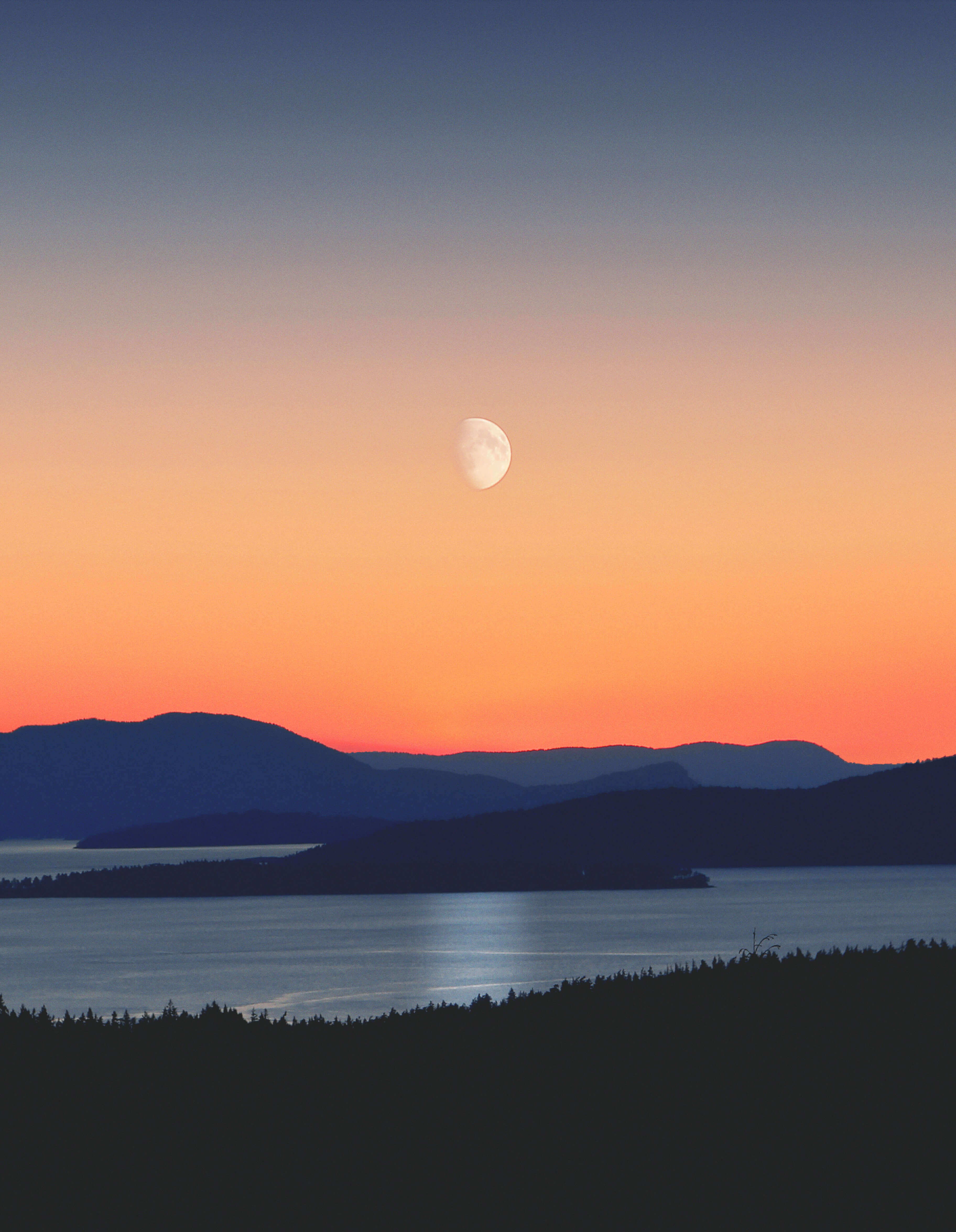 Sunset in Bellingham, WA