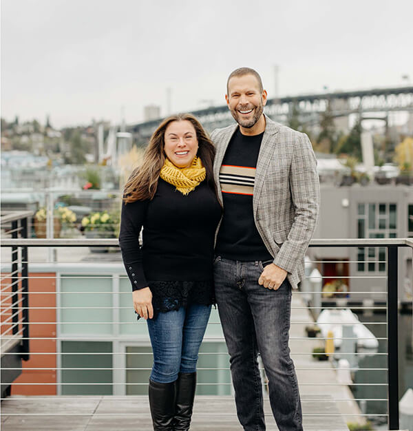 Mark Evert and Joni La Clair