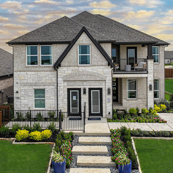 Suburban home in Addison, Texas.