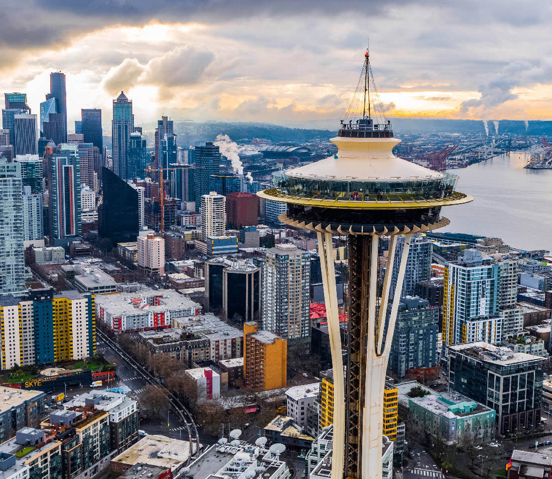 A new cabin purchased after a quick mortgage process with CCM in Seattle, WA