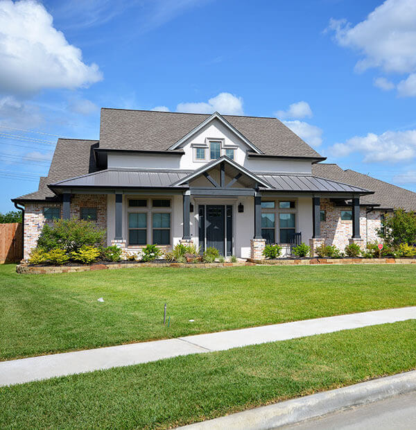 A suburb of prospective homes in Overland Park, KS